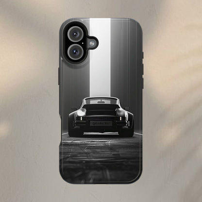 Porsche Black and White Design