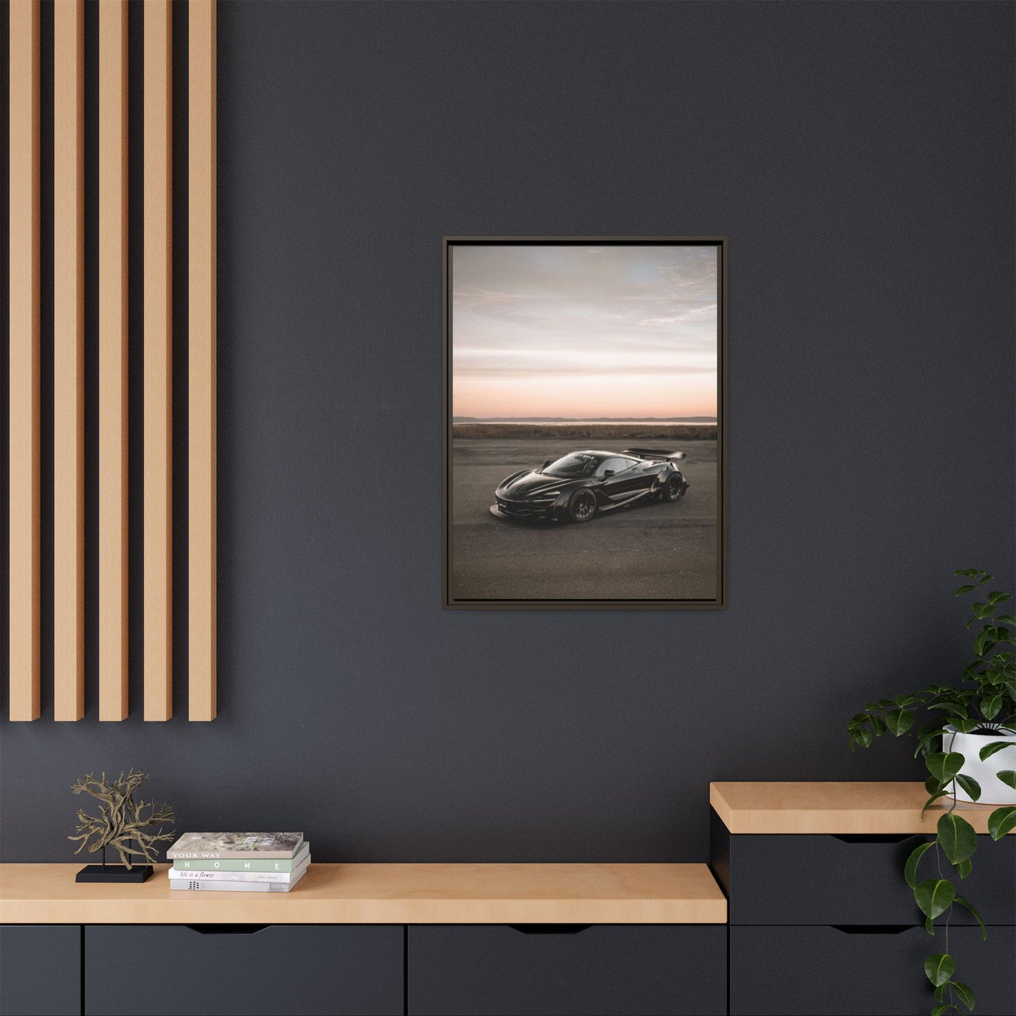 McLaren 720 Sunset Canvas