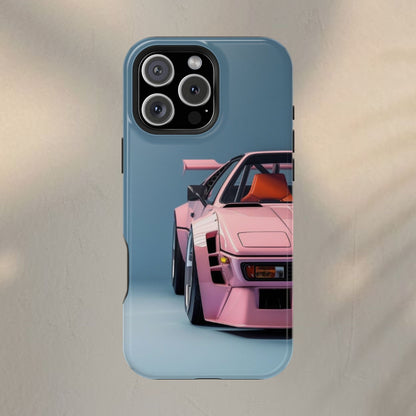 Pink Retro BMW Design