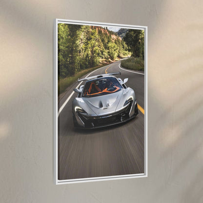 McLaren P1 Spider on the Ride Canvas