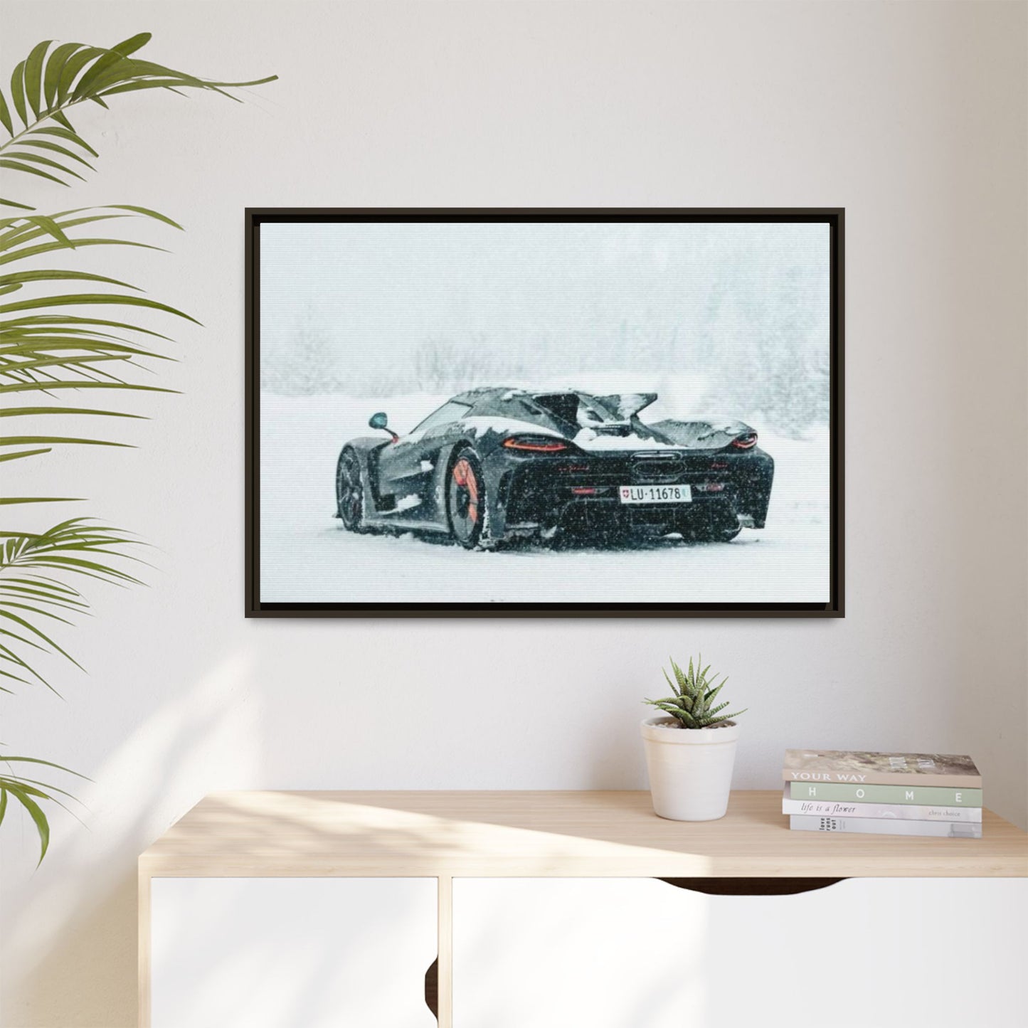 Snow Koenigsegg Artwork