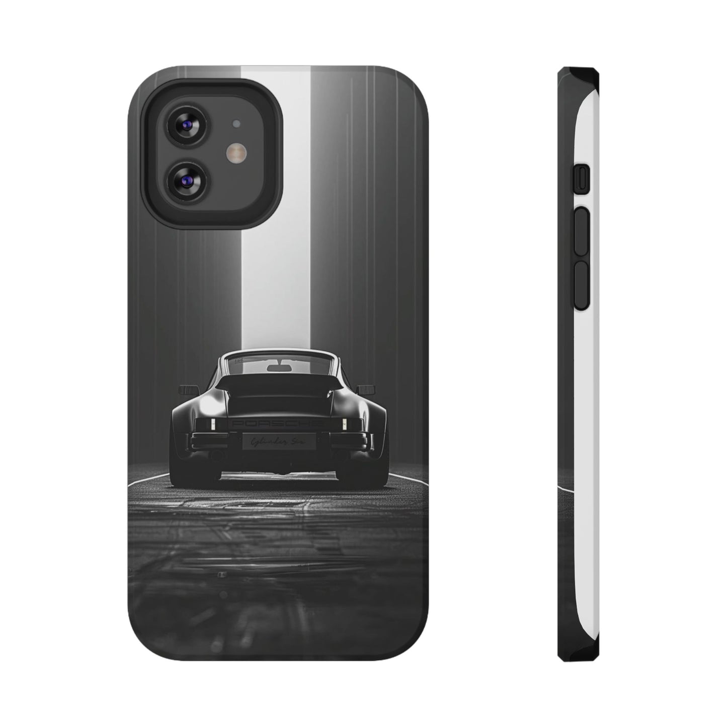 Porsche Black and White Design