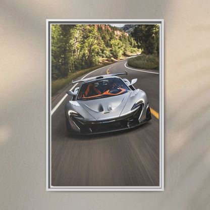 McLaren P1 Spider on the Ride Canvas