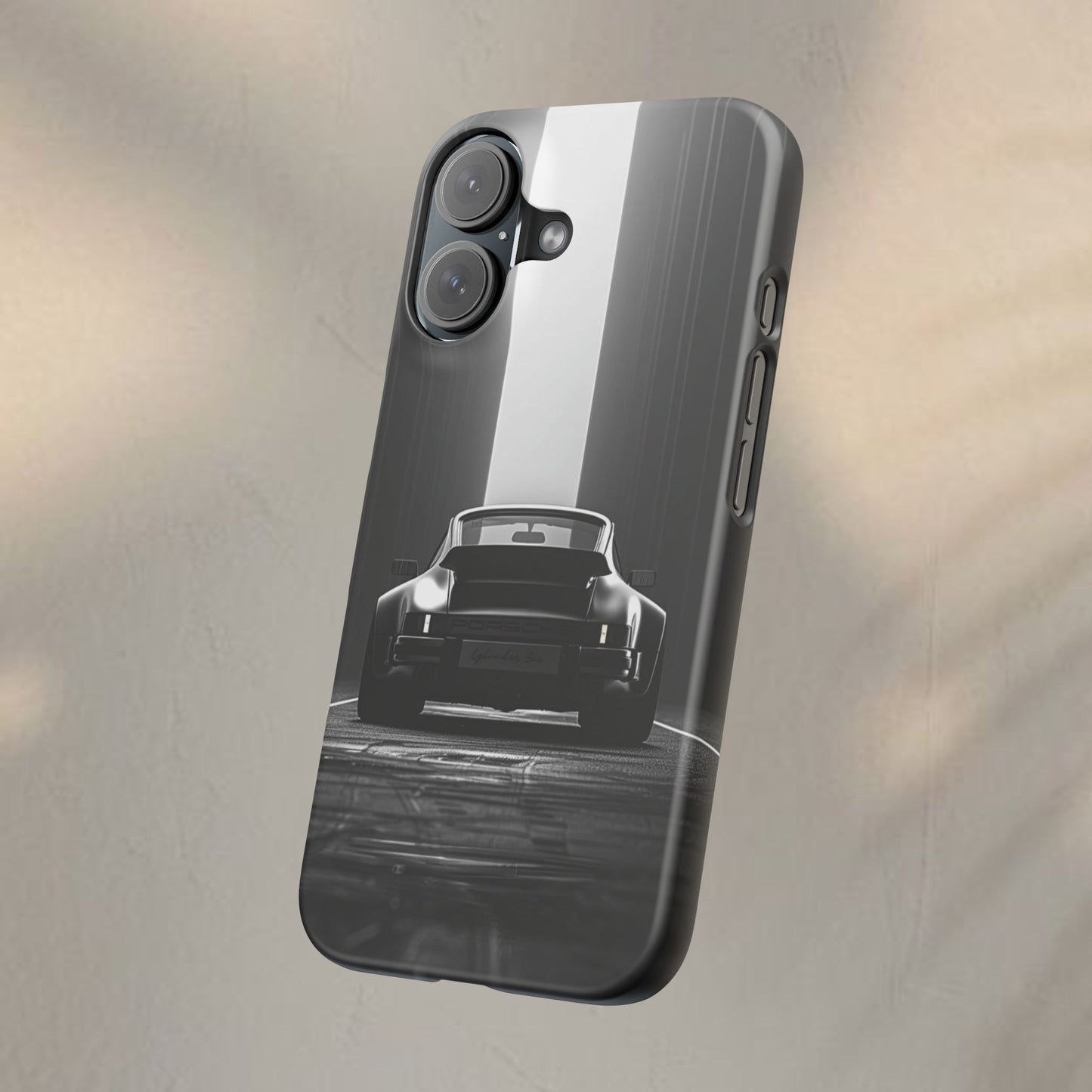 Porsche Black and White Design Case