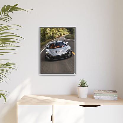 McLaren P1 Spider on the Ride Canvas