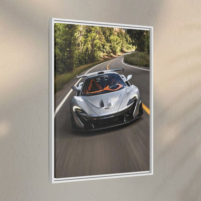 McLaren P1 Spider on the Ride Canvas