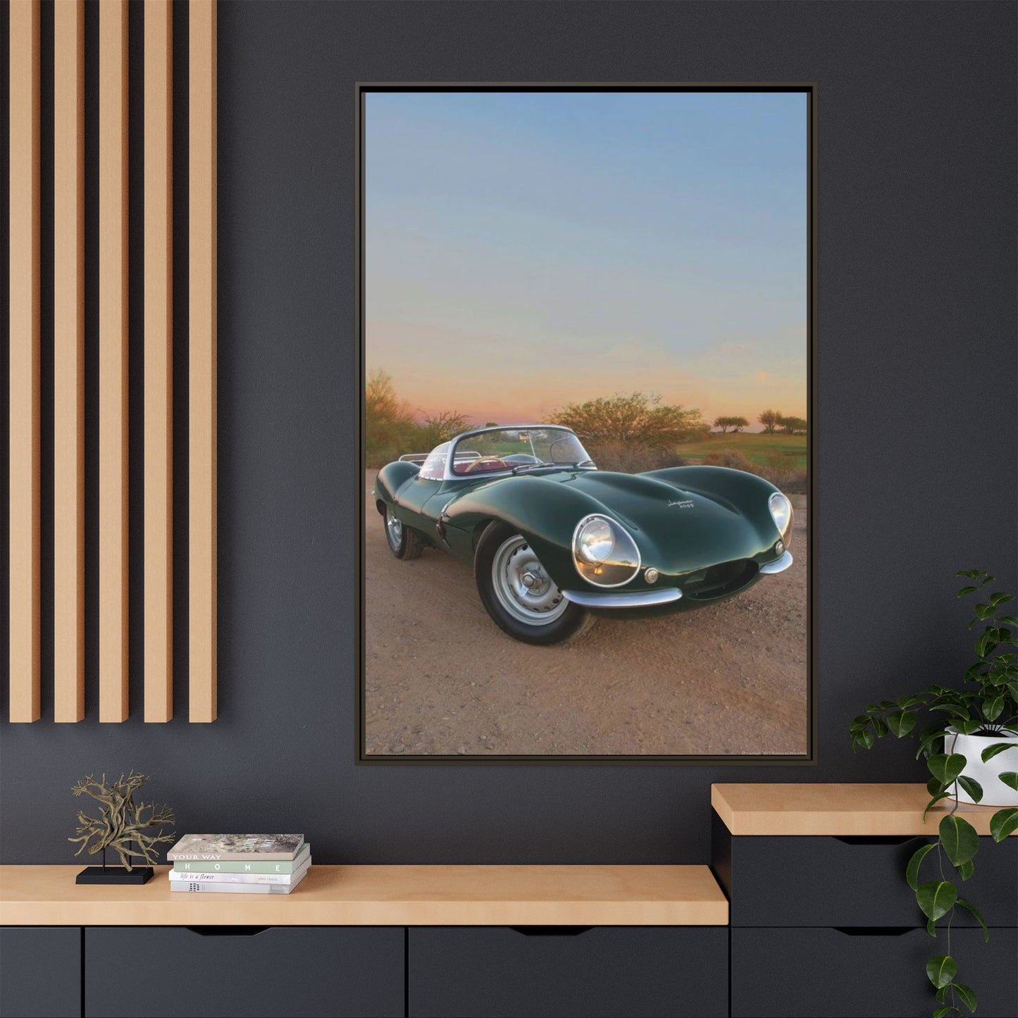 Jaguar XKSS Artwork