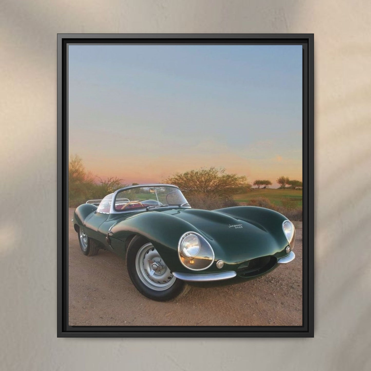 Jaguar XKSS Artwork