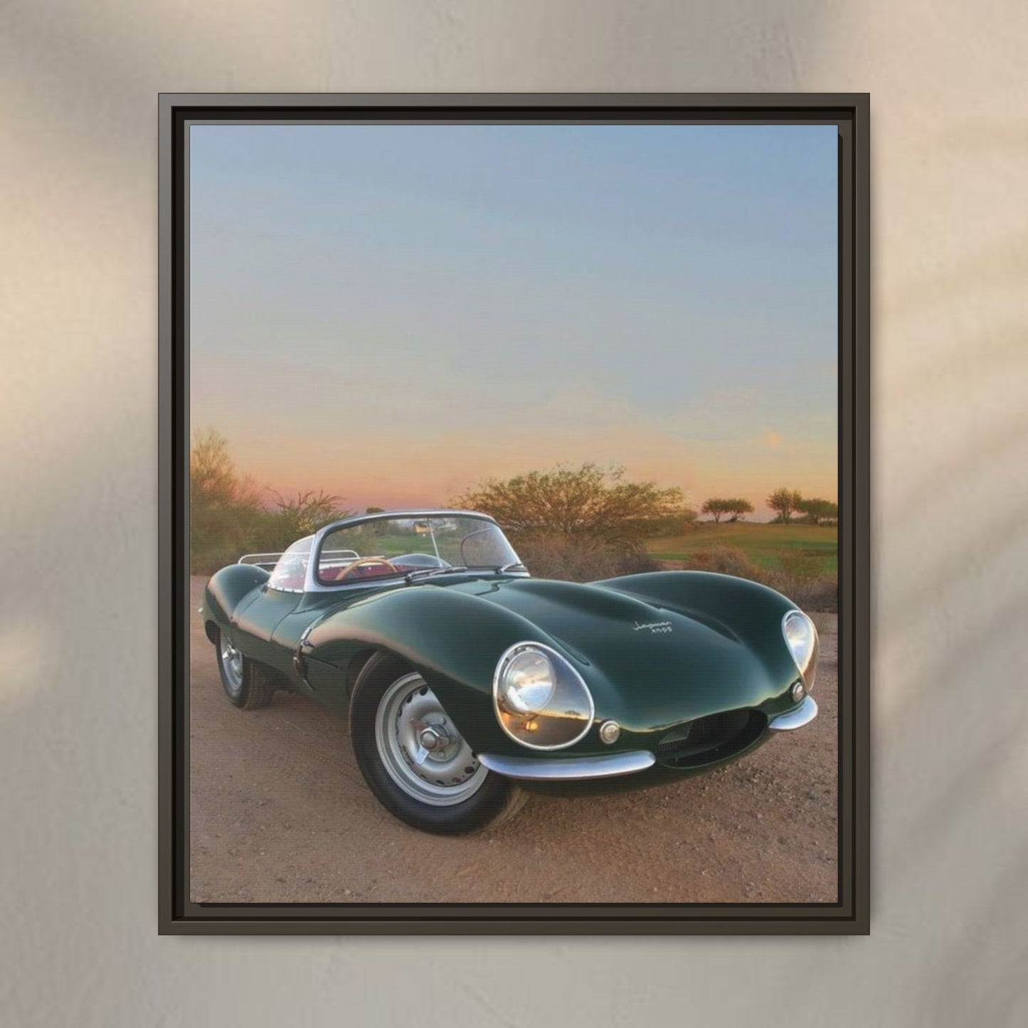 Jaguar XKSS Artwork