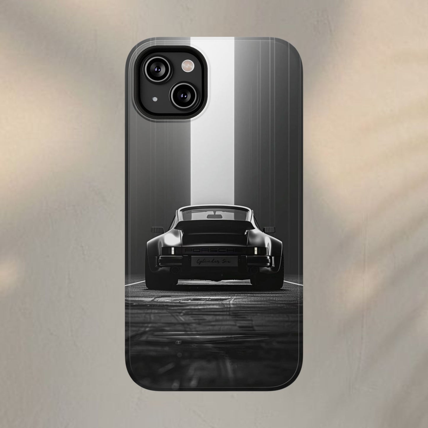 Porsche Black and White Design