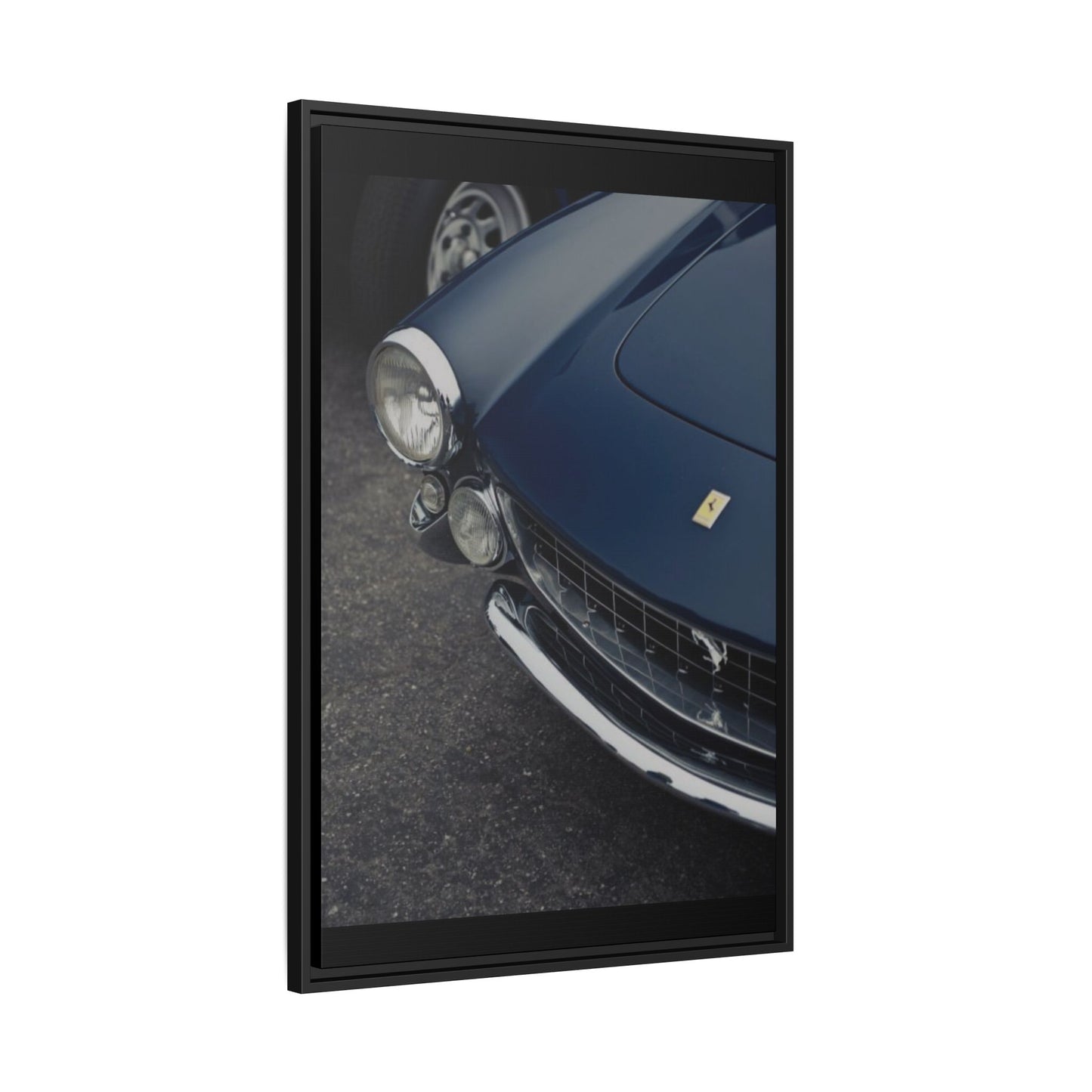 Dark Blue Ferrari ArtWork