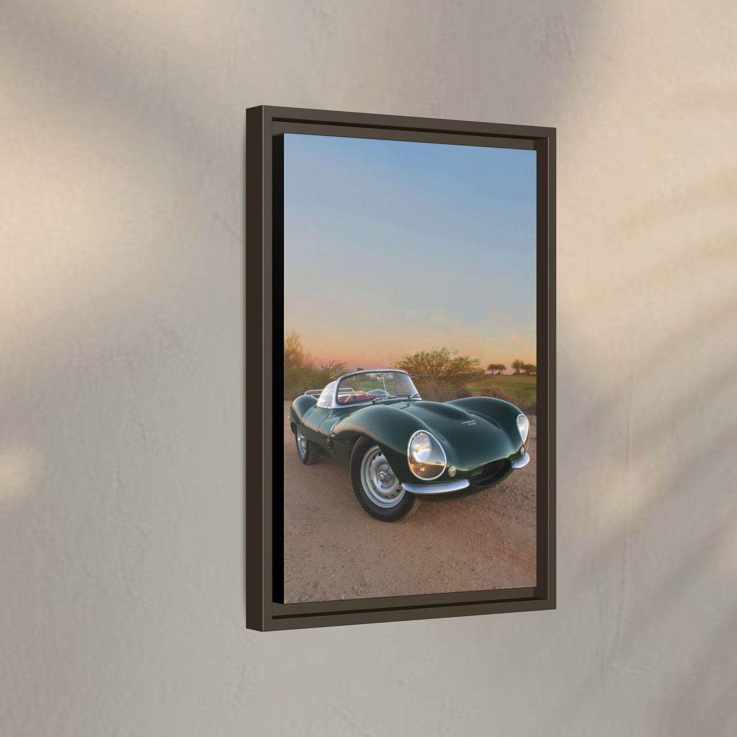 Jaguar XKSS Artwork