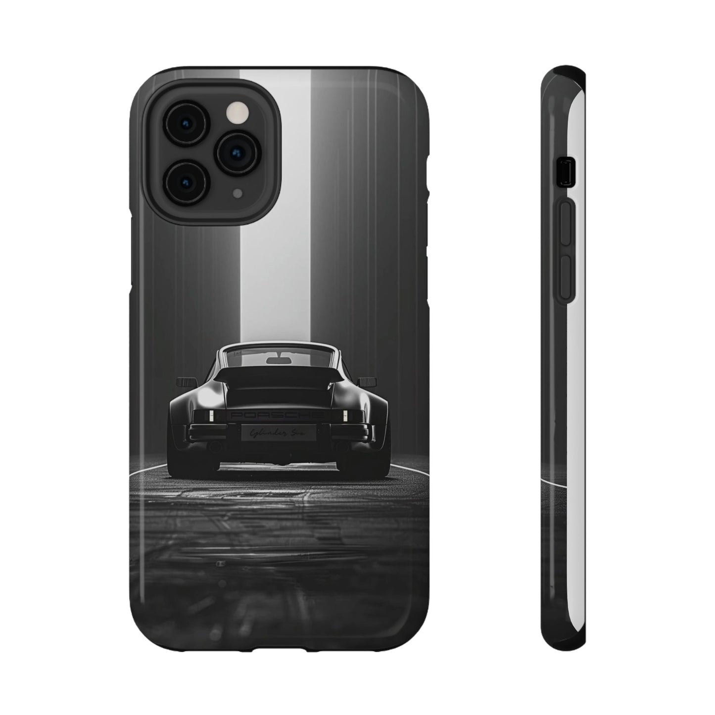 Porsche Black and White Design