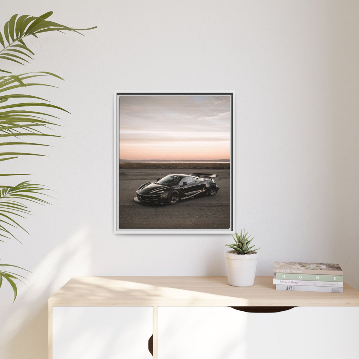 McLaren 720 Sunset Canvas