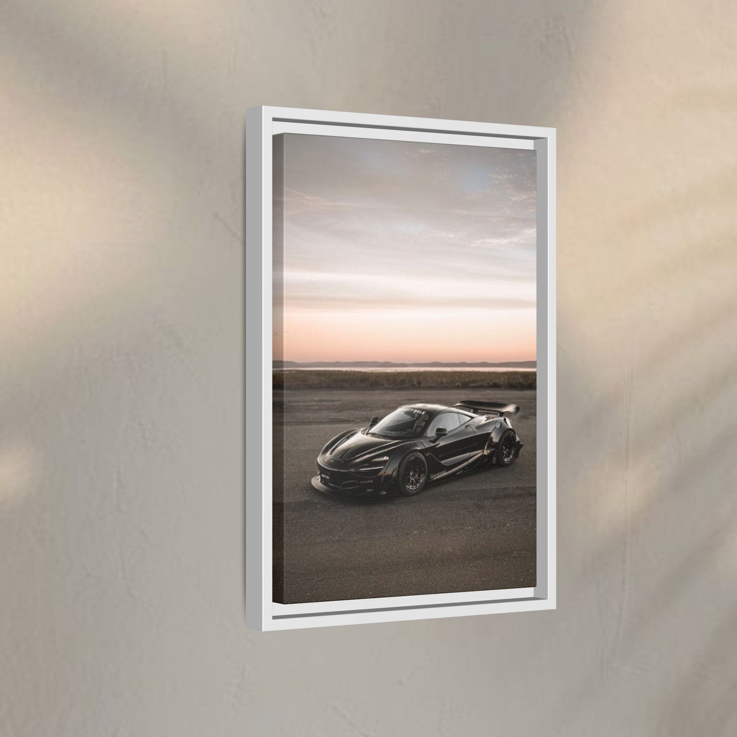 McLaren 720 Sunset Canvas