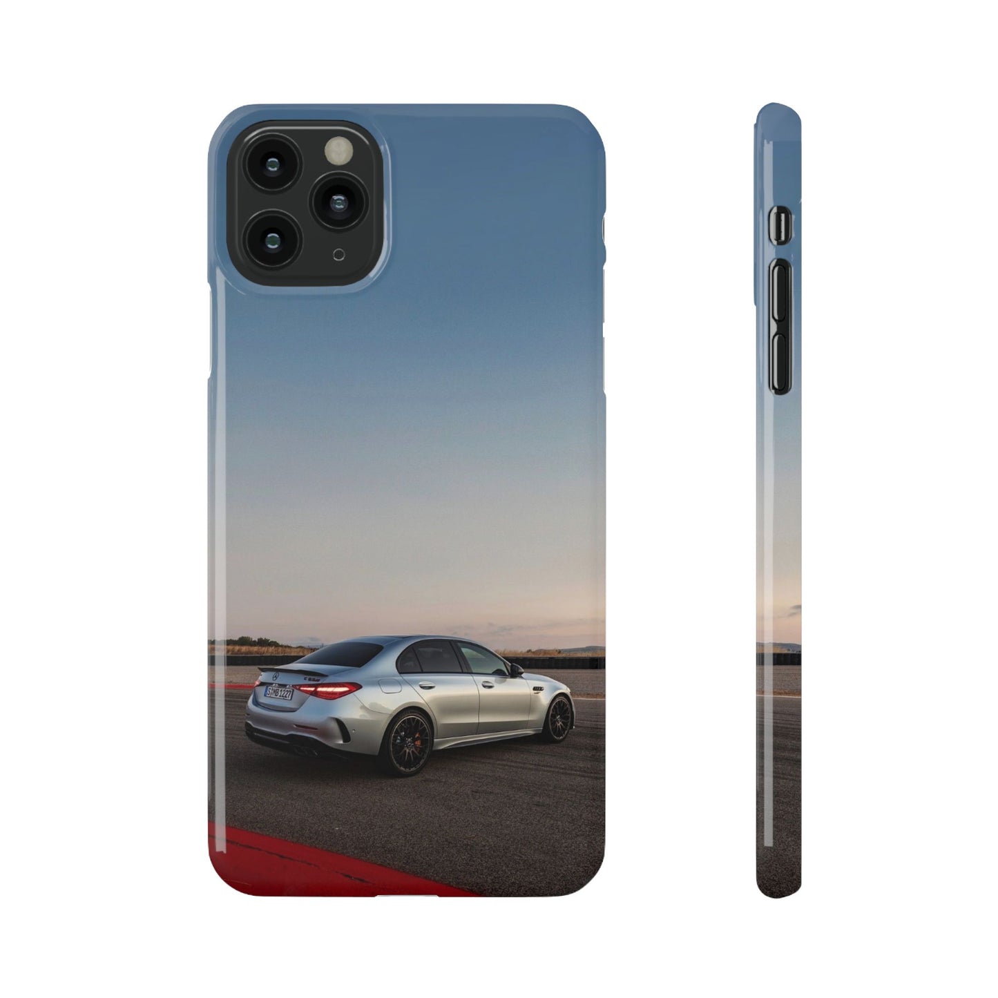 Phone Case - Mercedes C63 Sedan on Track