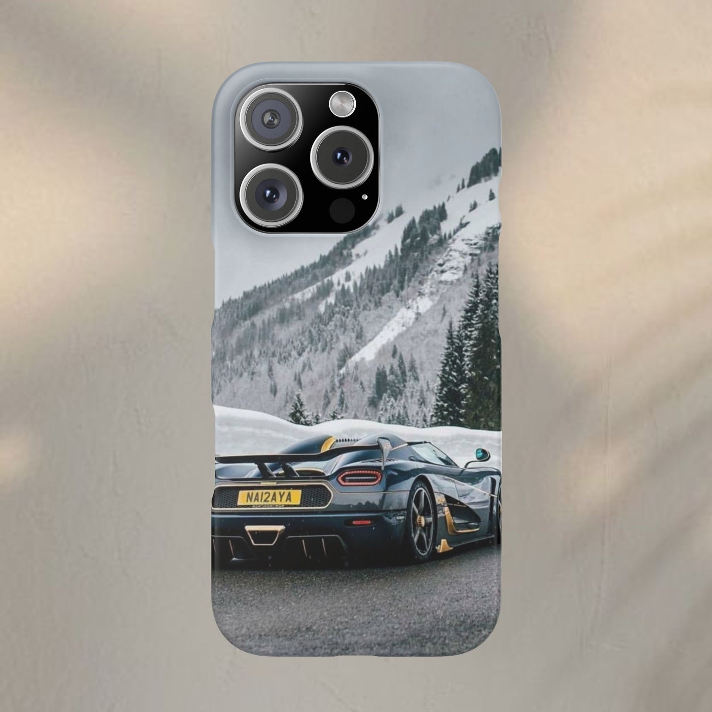 Koenigsegg in the snow Case