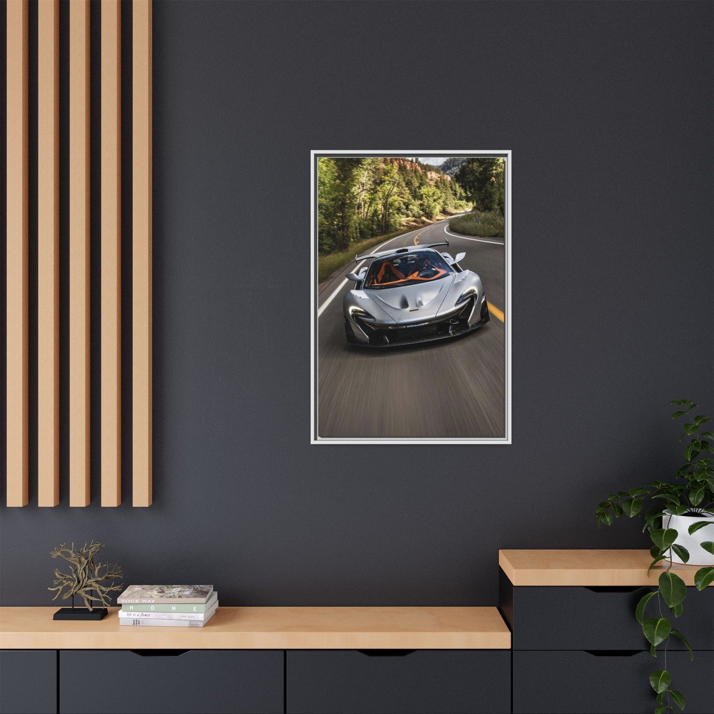 McLaren P1 Spider on the Ride Canvas