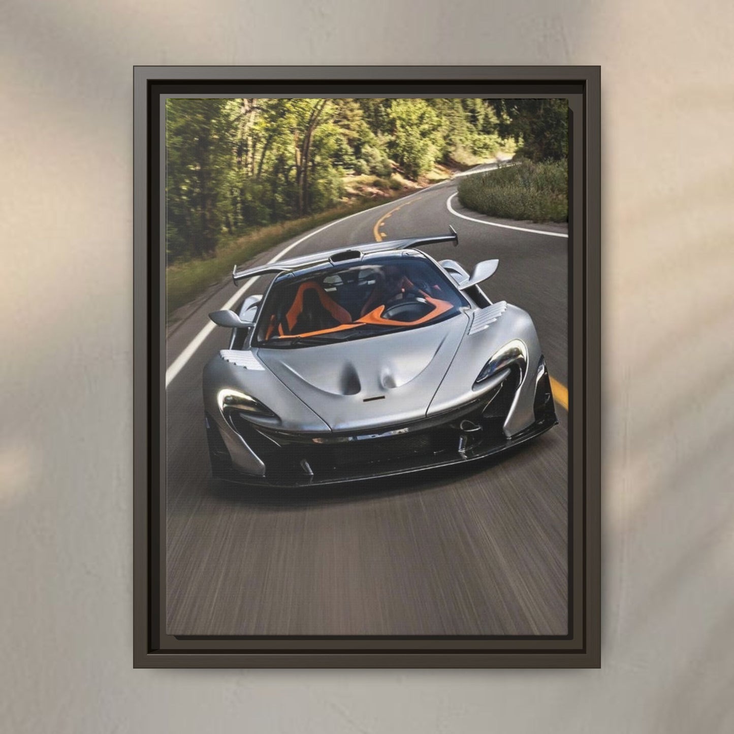 McLaren P1 Spider on the Ride Canvas