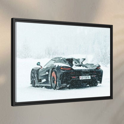 Snow Koenigsegg Artwork