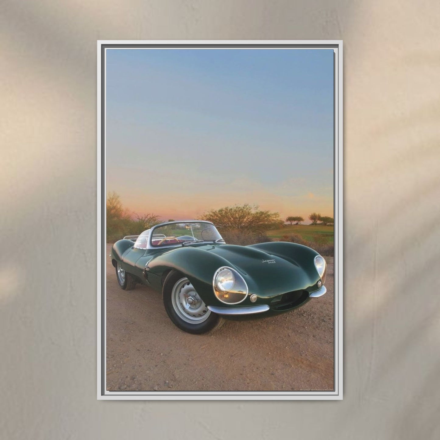 Jaguar XKSS Artwork