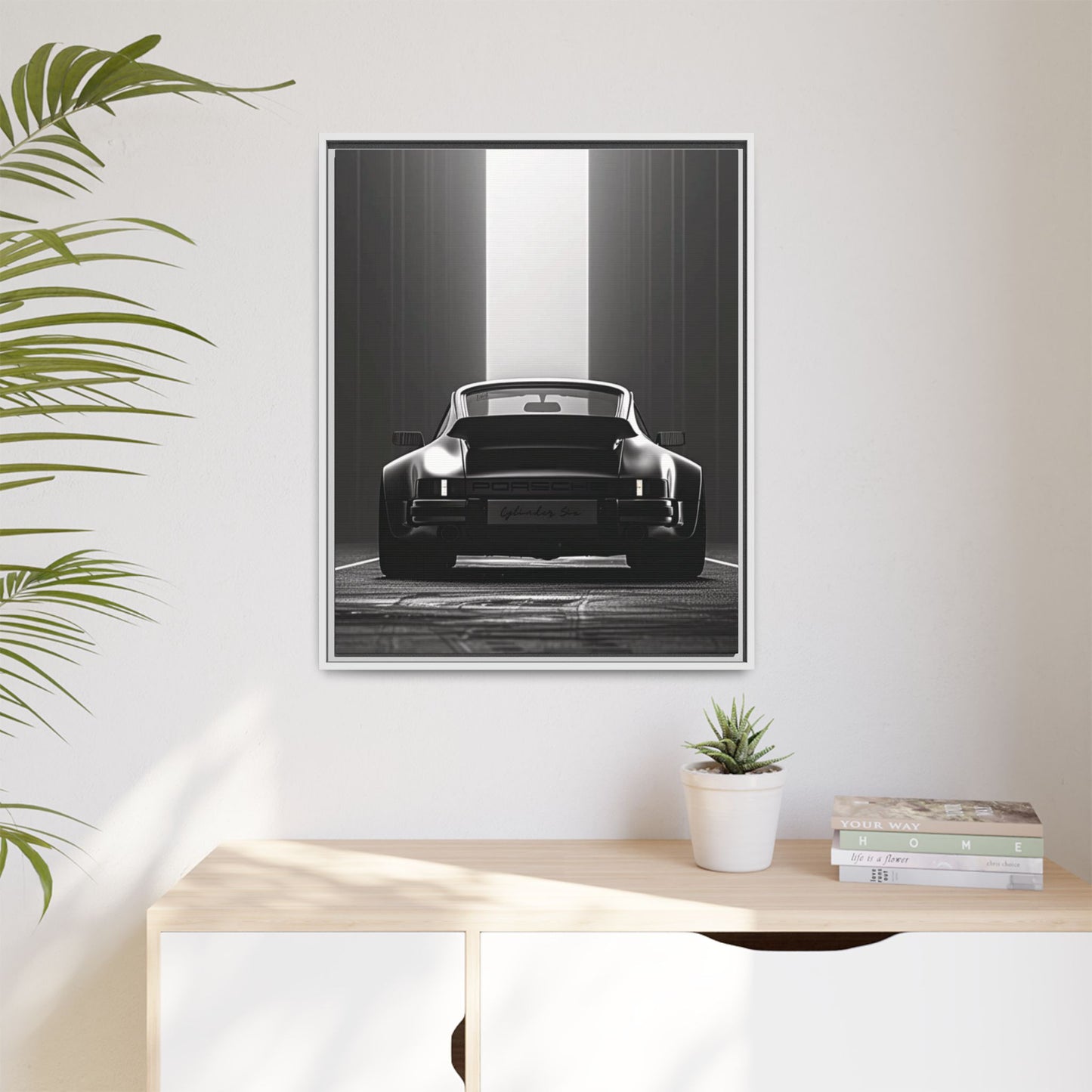 911 Retro Black & White ArtWork