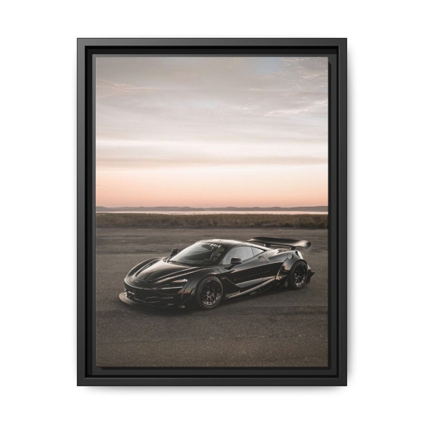 McLaren 720 Sunset Canvas