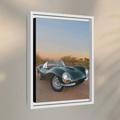 Jaguar XKSS Artwork