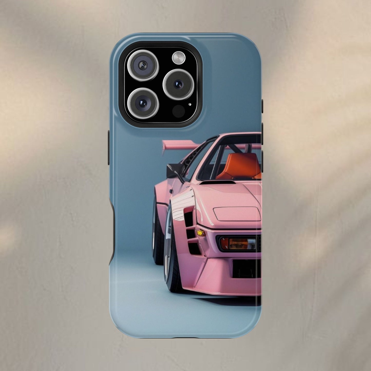 Pink Retro BMW Design