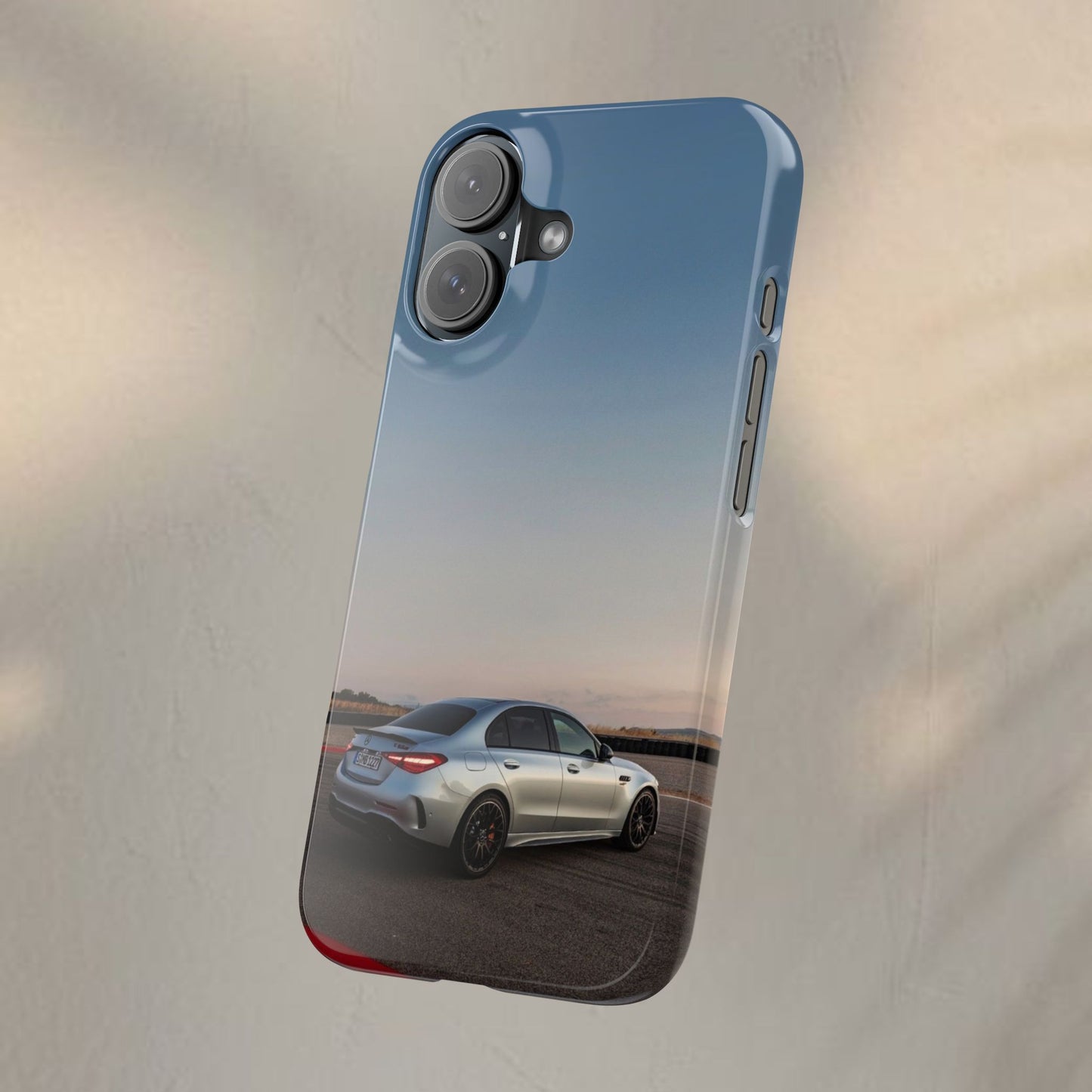 Phone Case - Mercedes C63 Sedan on Track