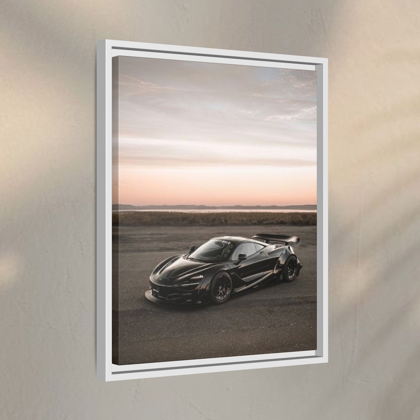 McLaren 720 Sunset Canvas