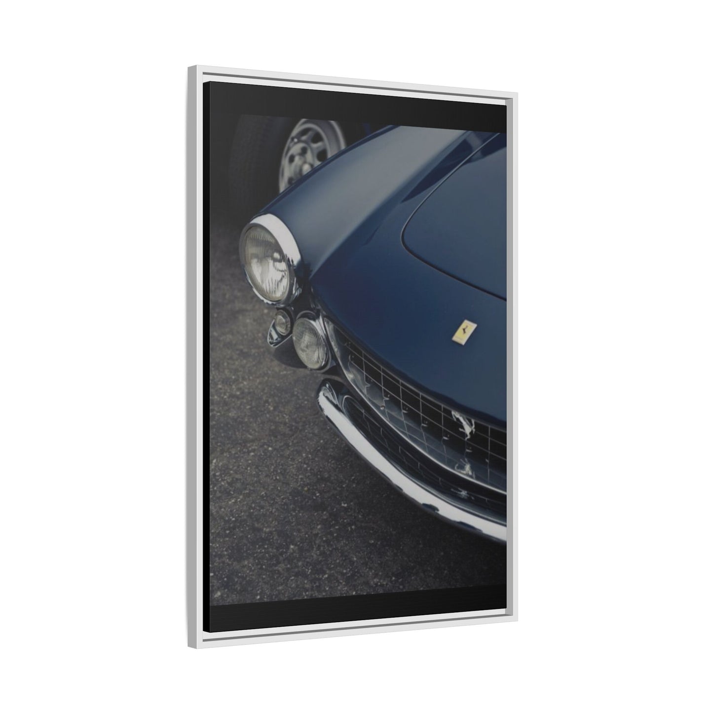 Dark Blue Ferrari ArtWork