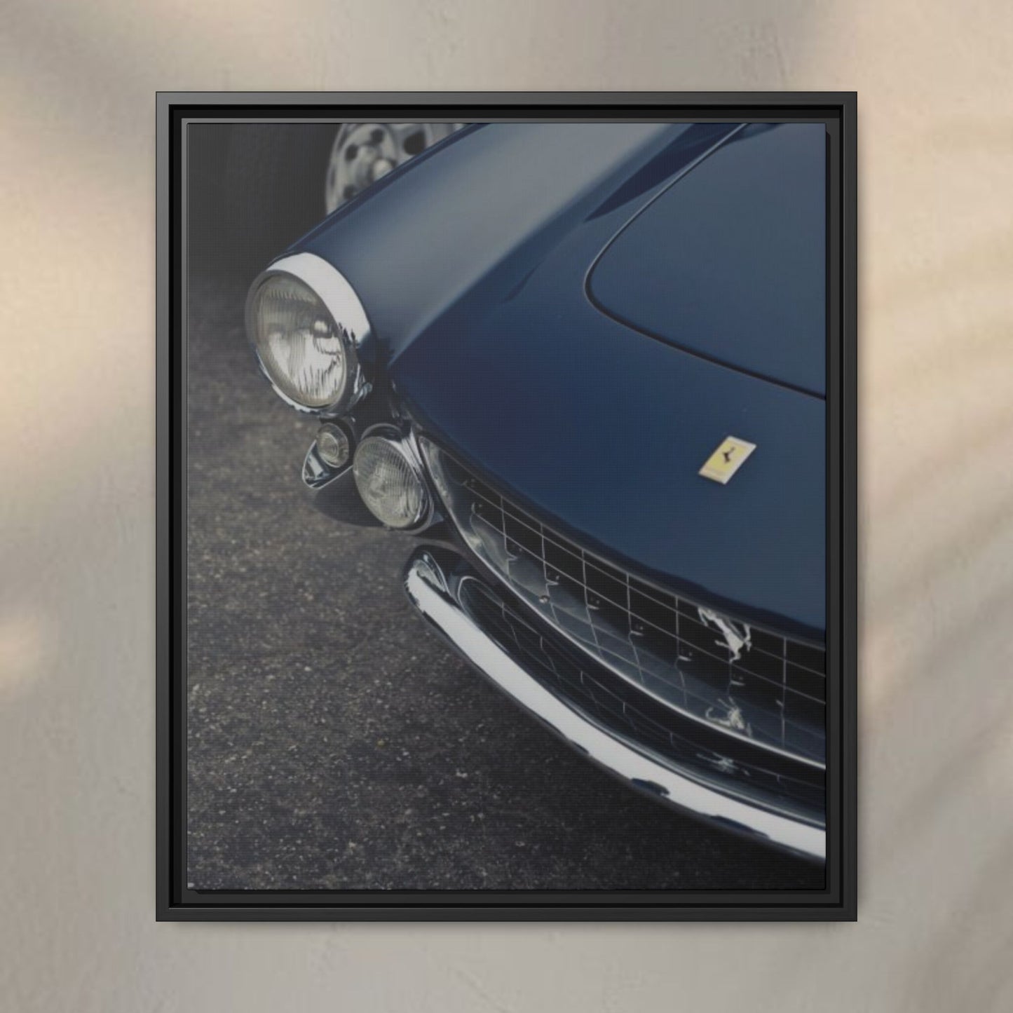 Dark Blue Ferrari ArtWork