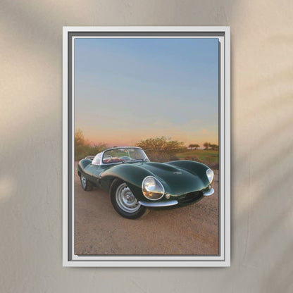 Jaguar XKSS Artwork