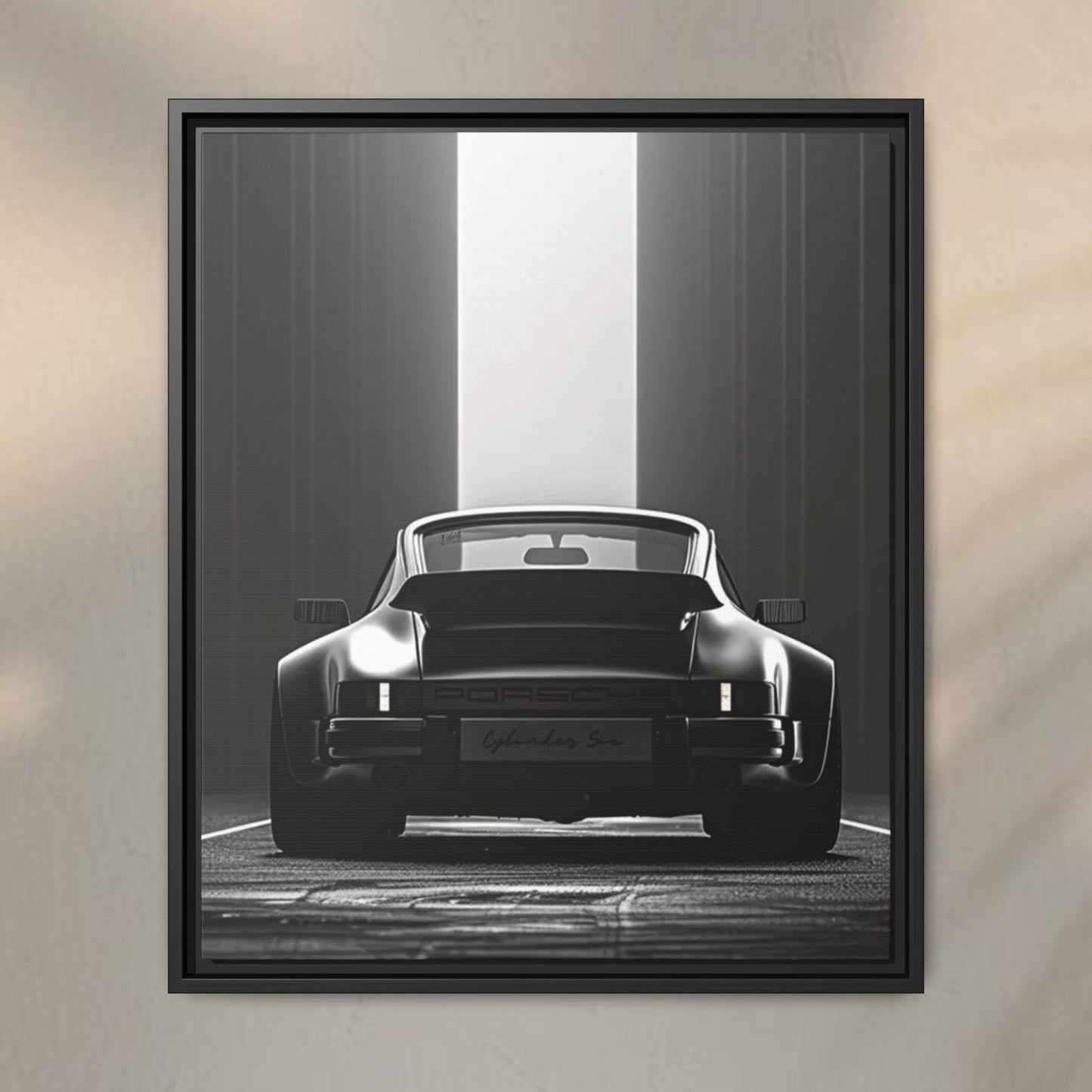 911 Retro Black & White ArtWork