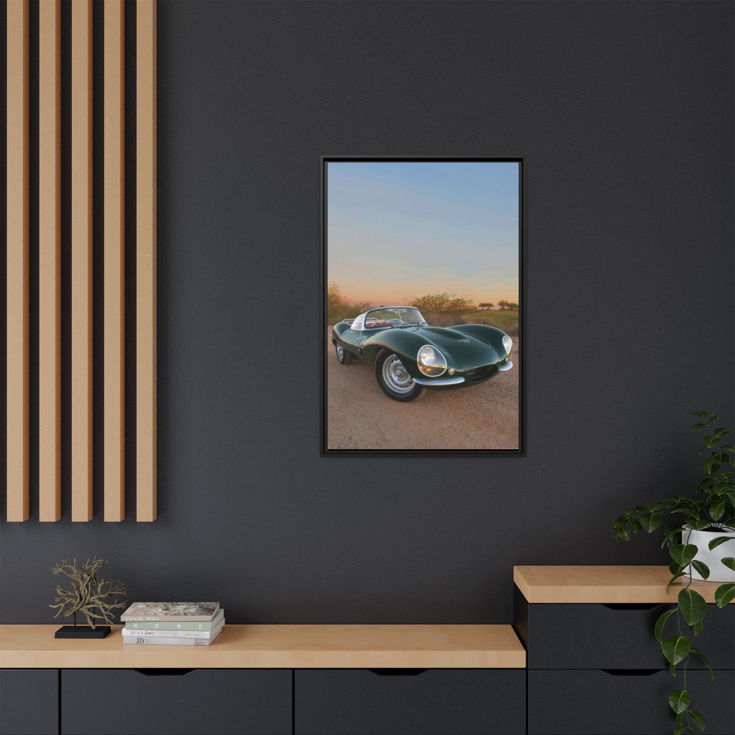 Jaguar XKSS Artwork