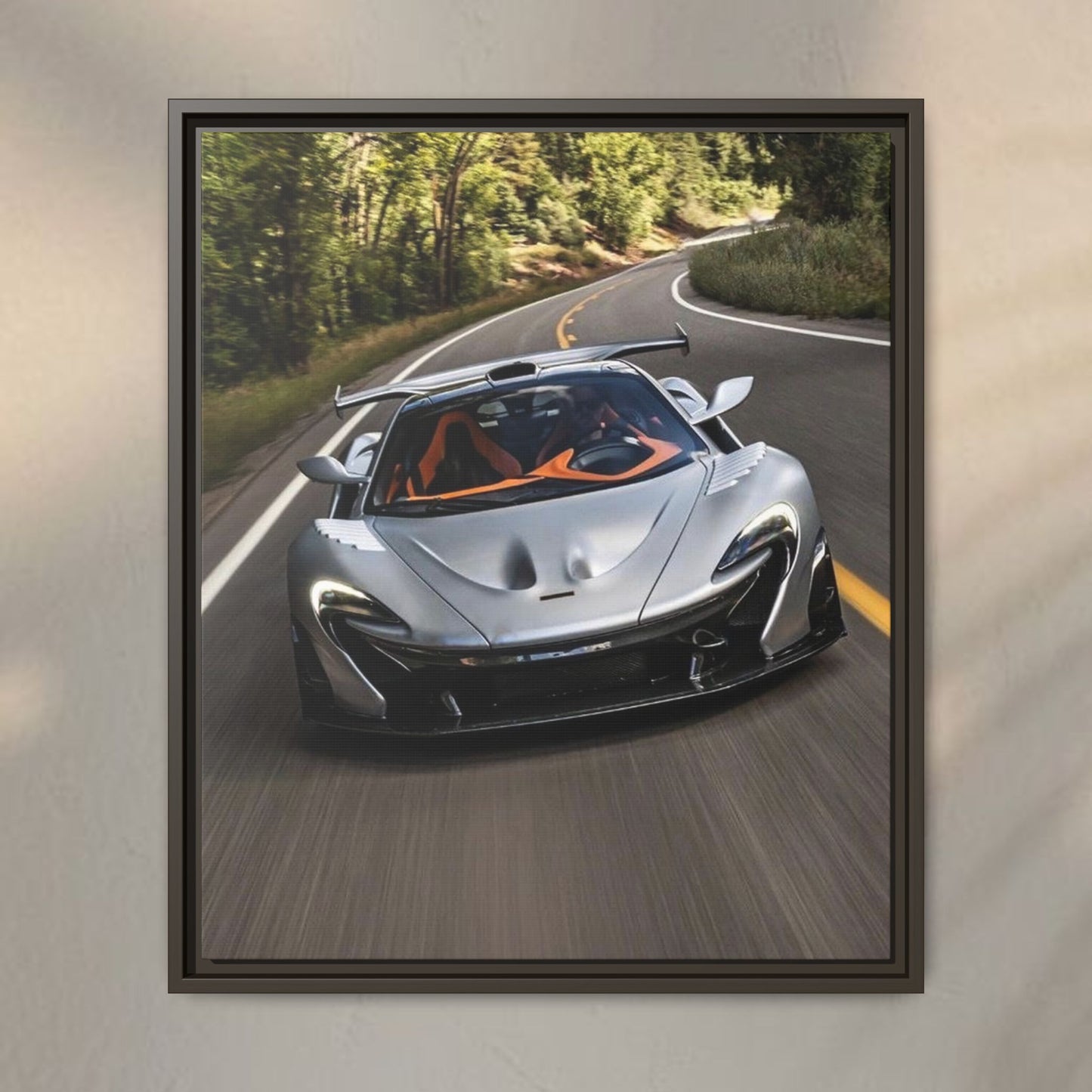 McLaren P1 Spider on the Ride Canvas