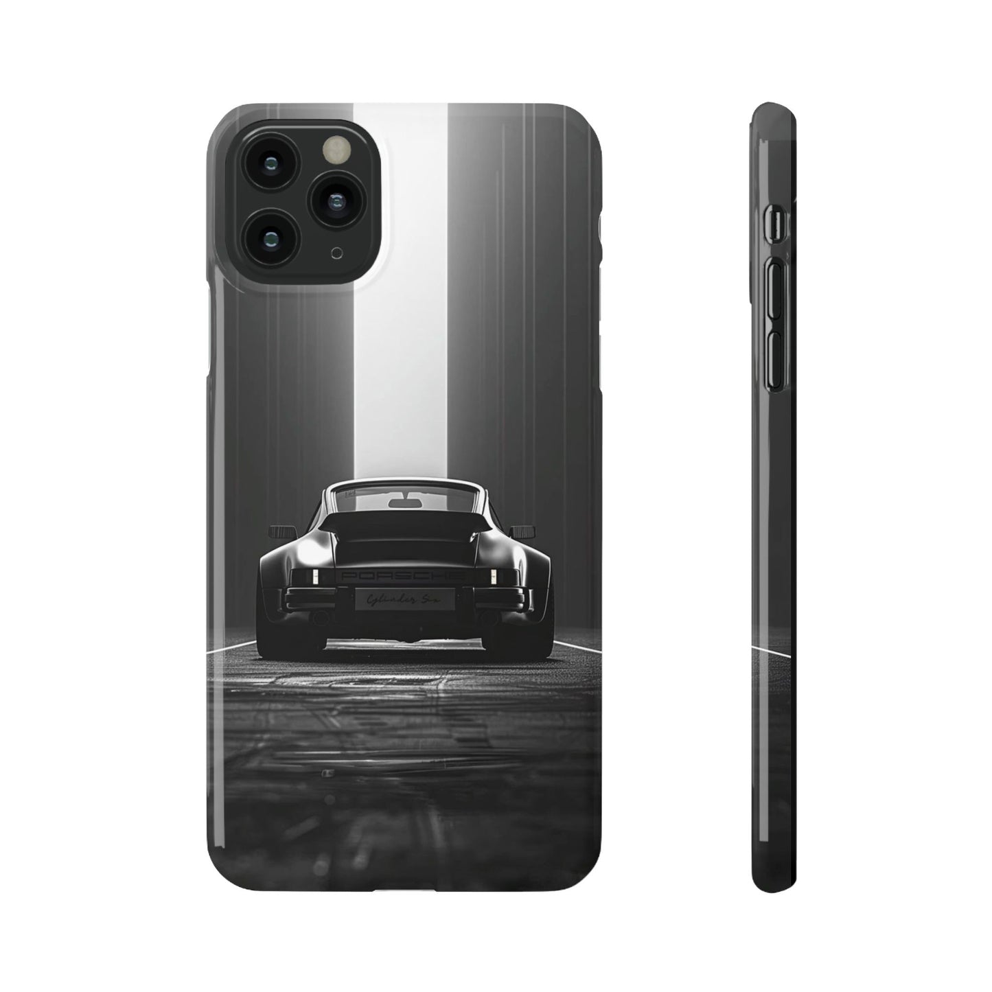 Porsche Black and White Design Case