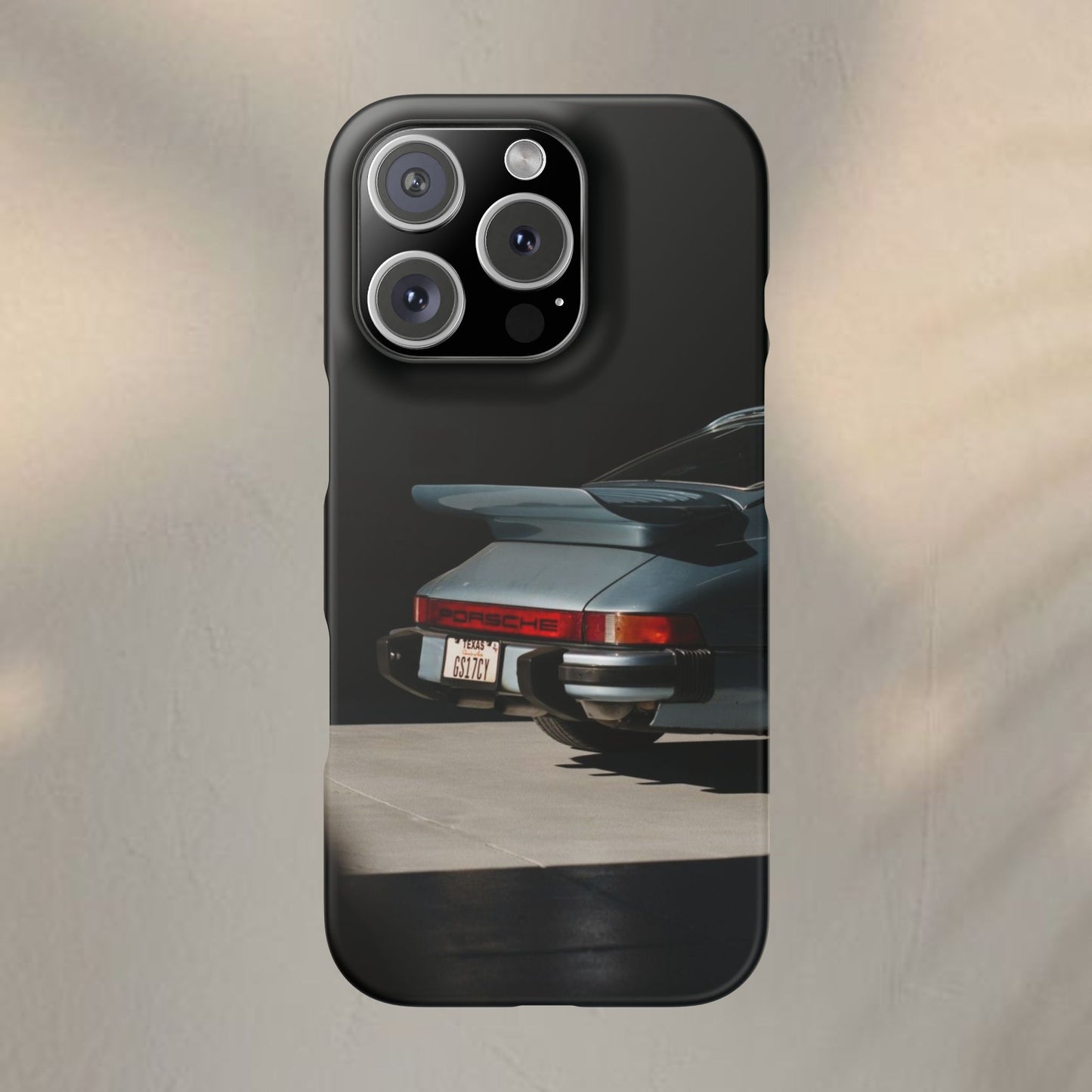 Porsche 911 Blue Back Case