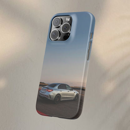 Phone Case - Mercedes C63 Sedan on Track