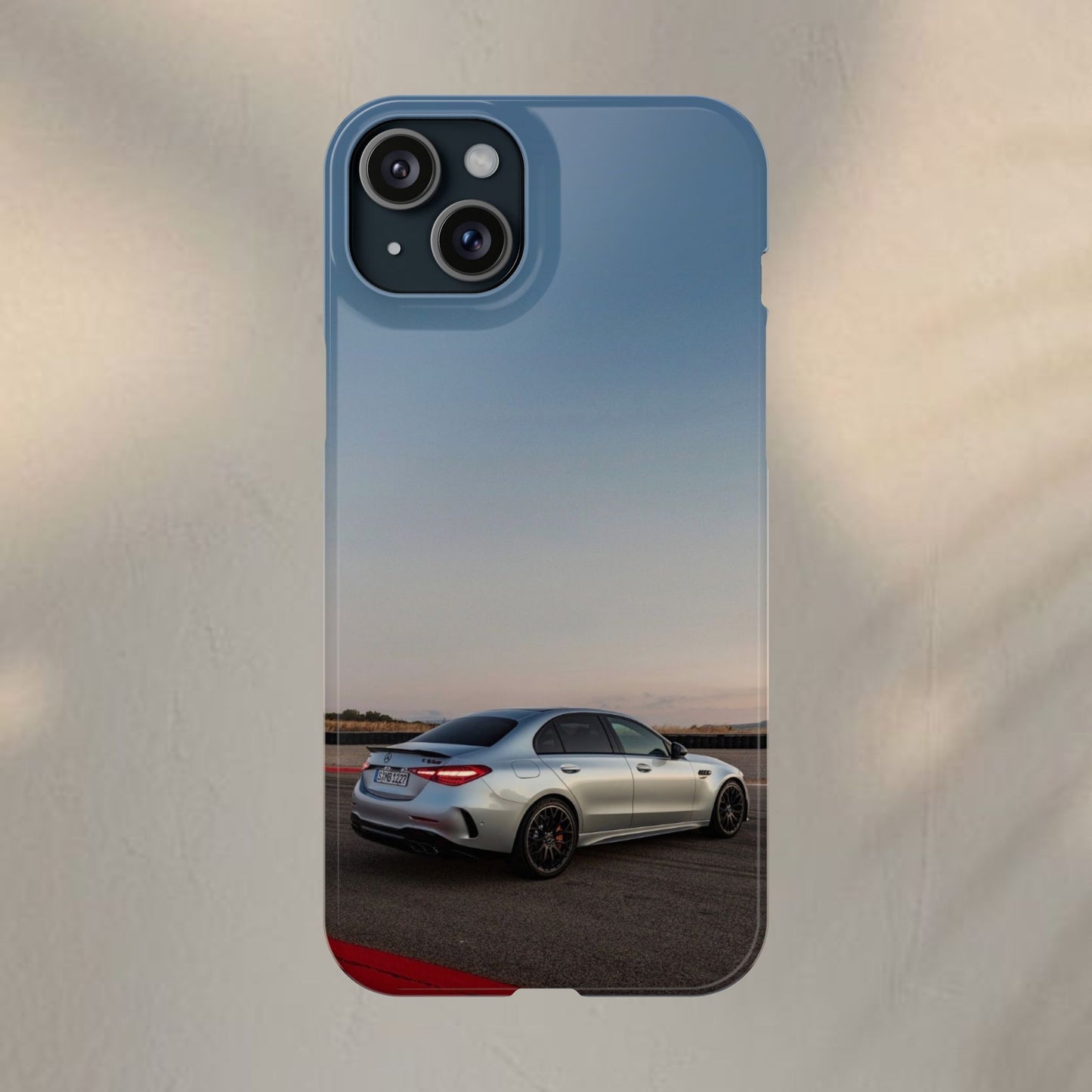 Phone Case - Mercedes C63 Sedan on Track