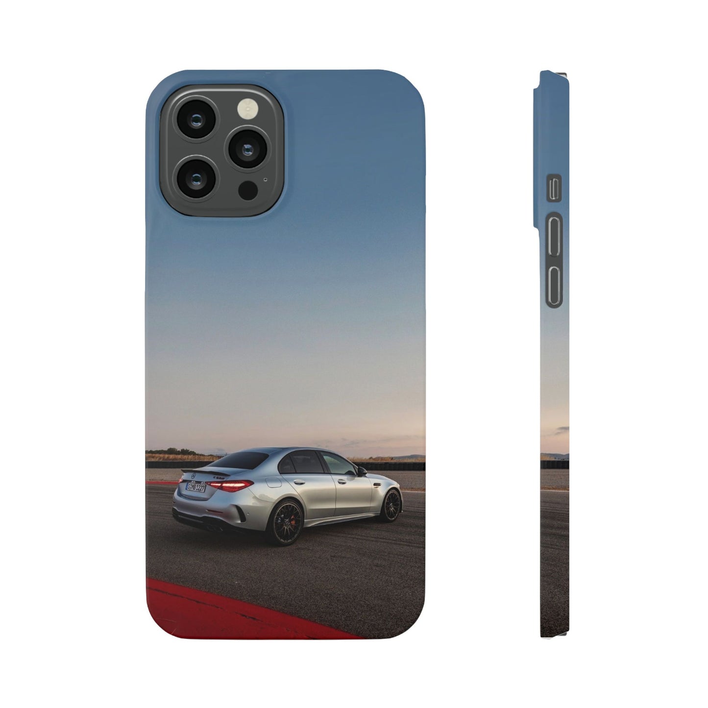 Phone Case - Mercedes C63 Sedan on Track