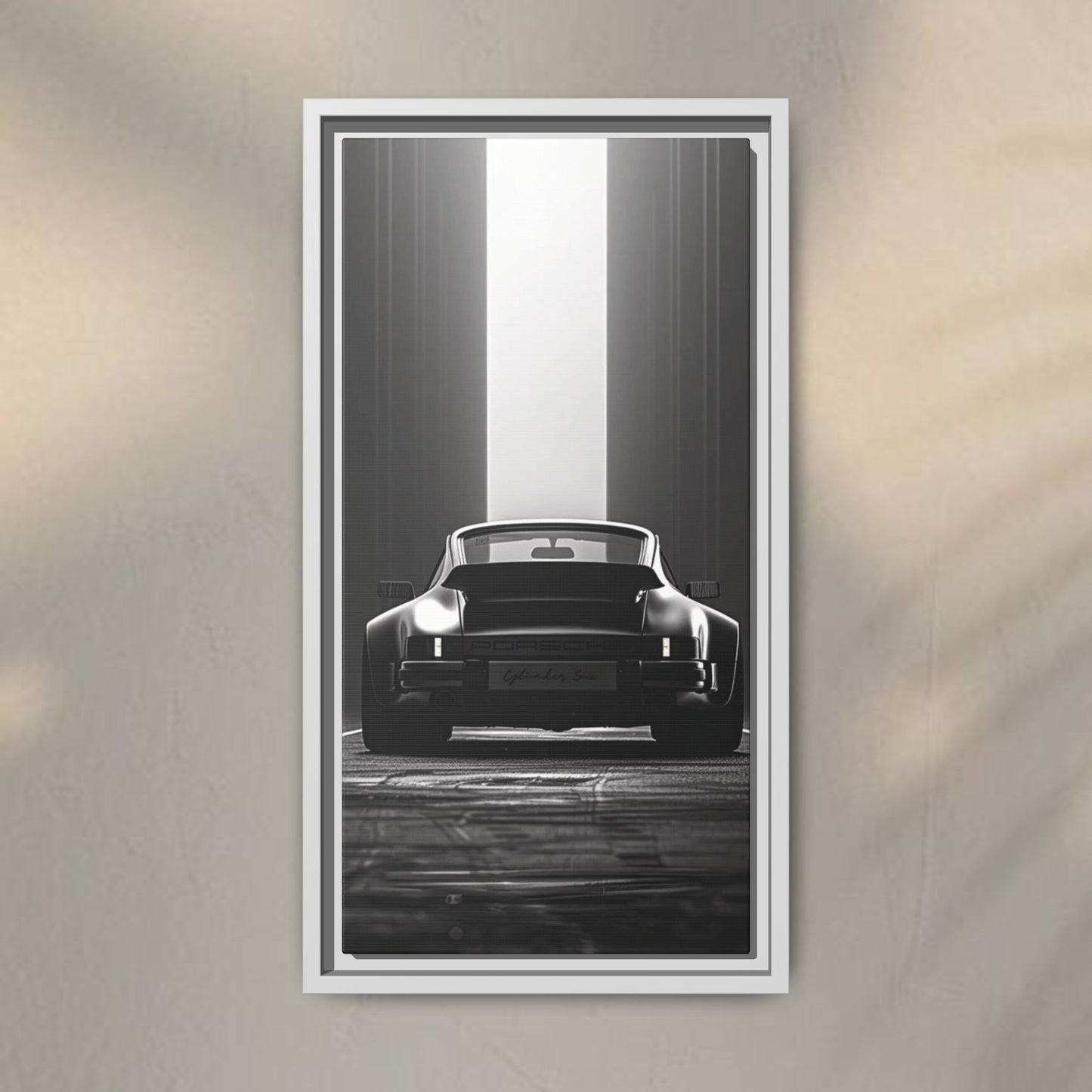 911 Retro Black & White ArtWork