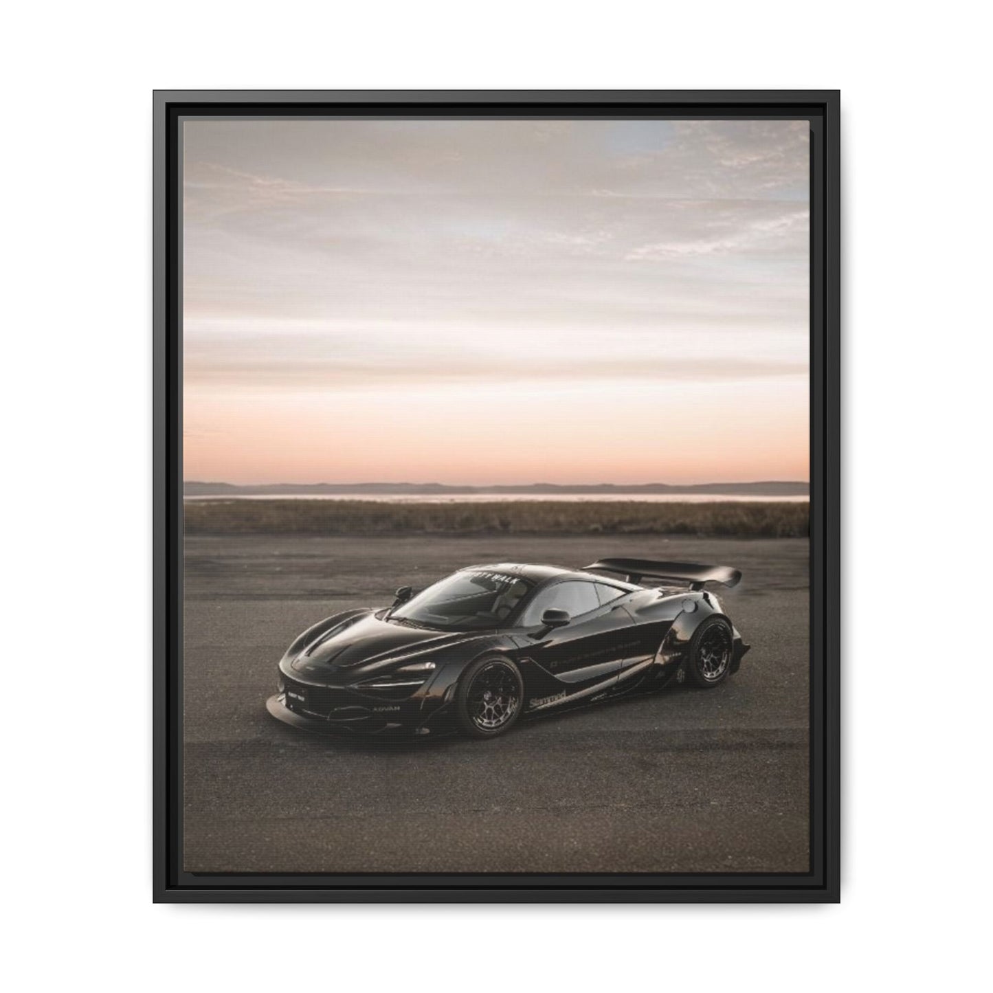 McLaren 720 Sunset Canvas