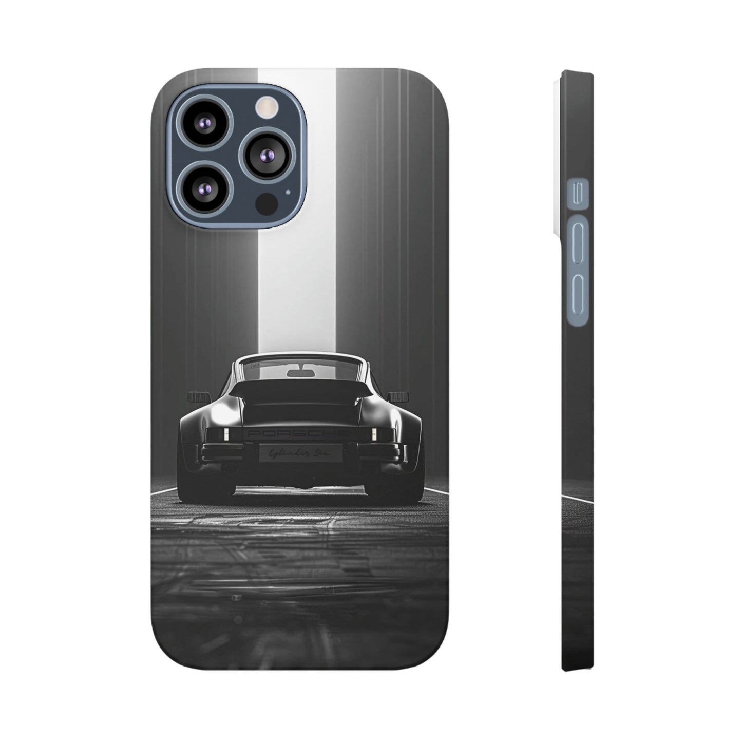 Porsche Black and White Design Case