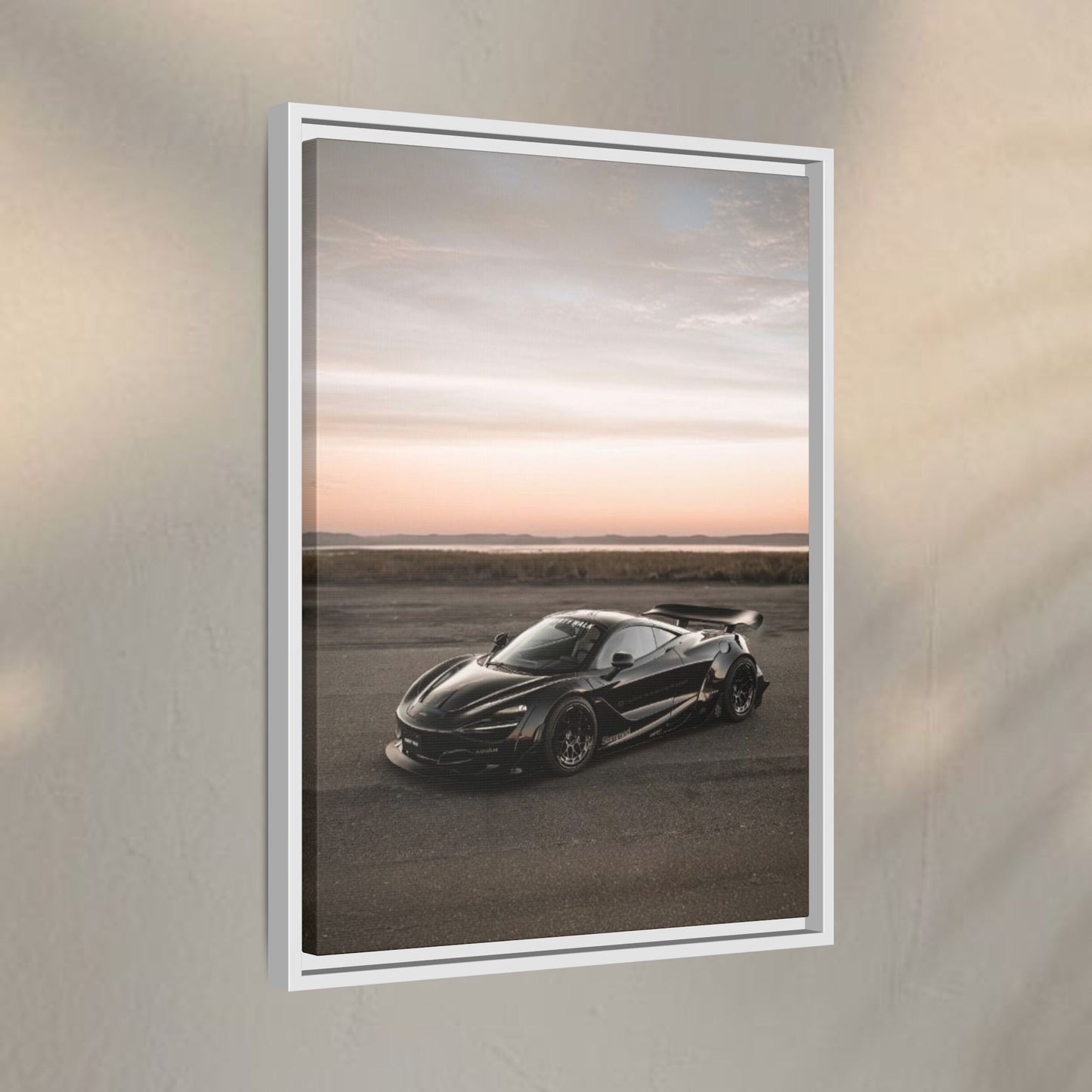 McLaren 720 Sunset Canvas