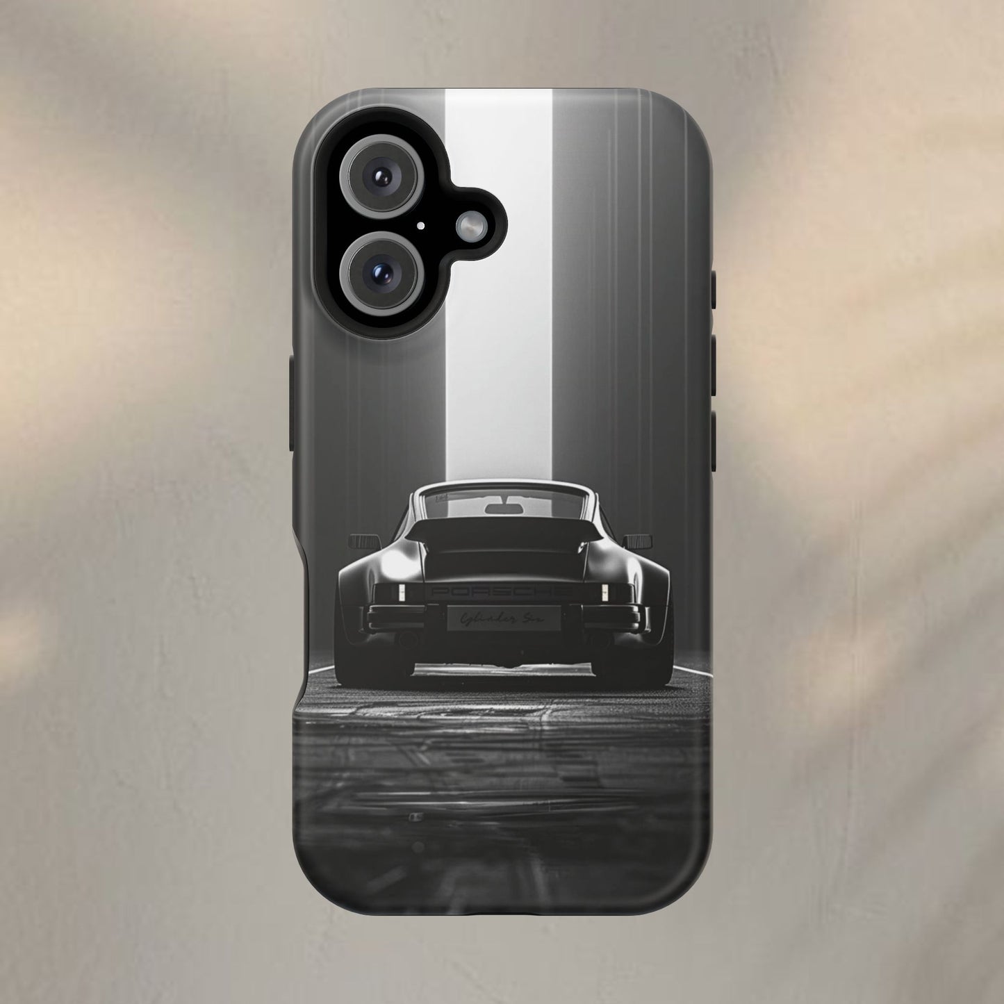 Porsche Black and White Design