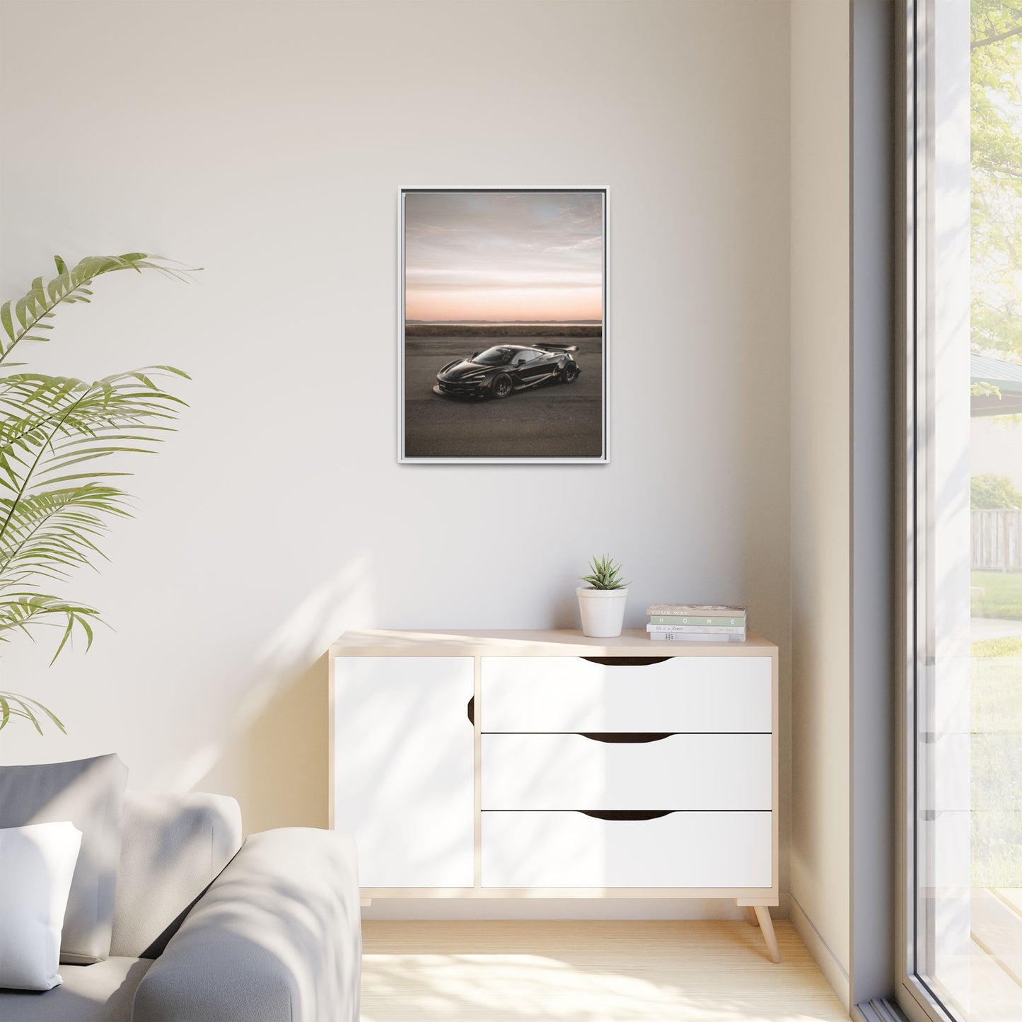 McLaren 720 Sunset Canvas