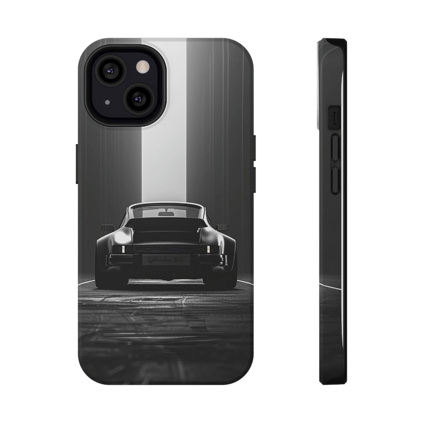 Porsche Black and White Design