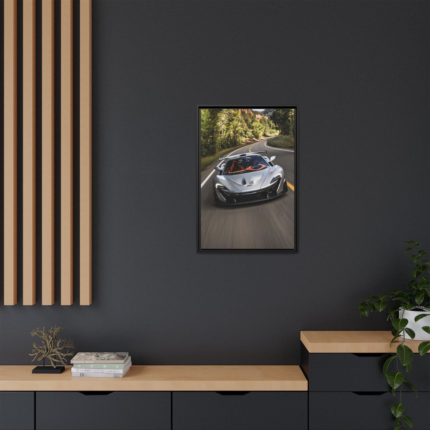 McLaren P1 Spider on the Ride Canvas